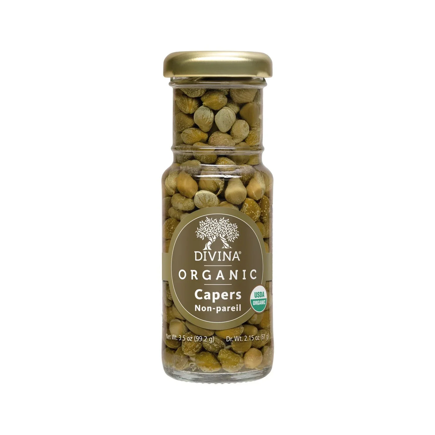 Divina Organic Capers - 3.5oz.