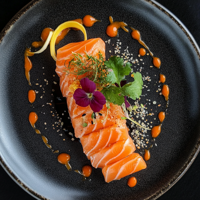 Royal Salmon Balik Sashimi