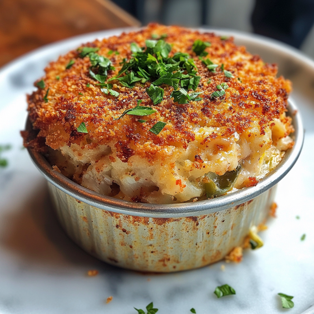 Spicy Overstuffed 3 Cheese Maryland Crab Cake & Artichoke- Two 4oz.