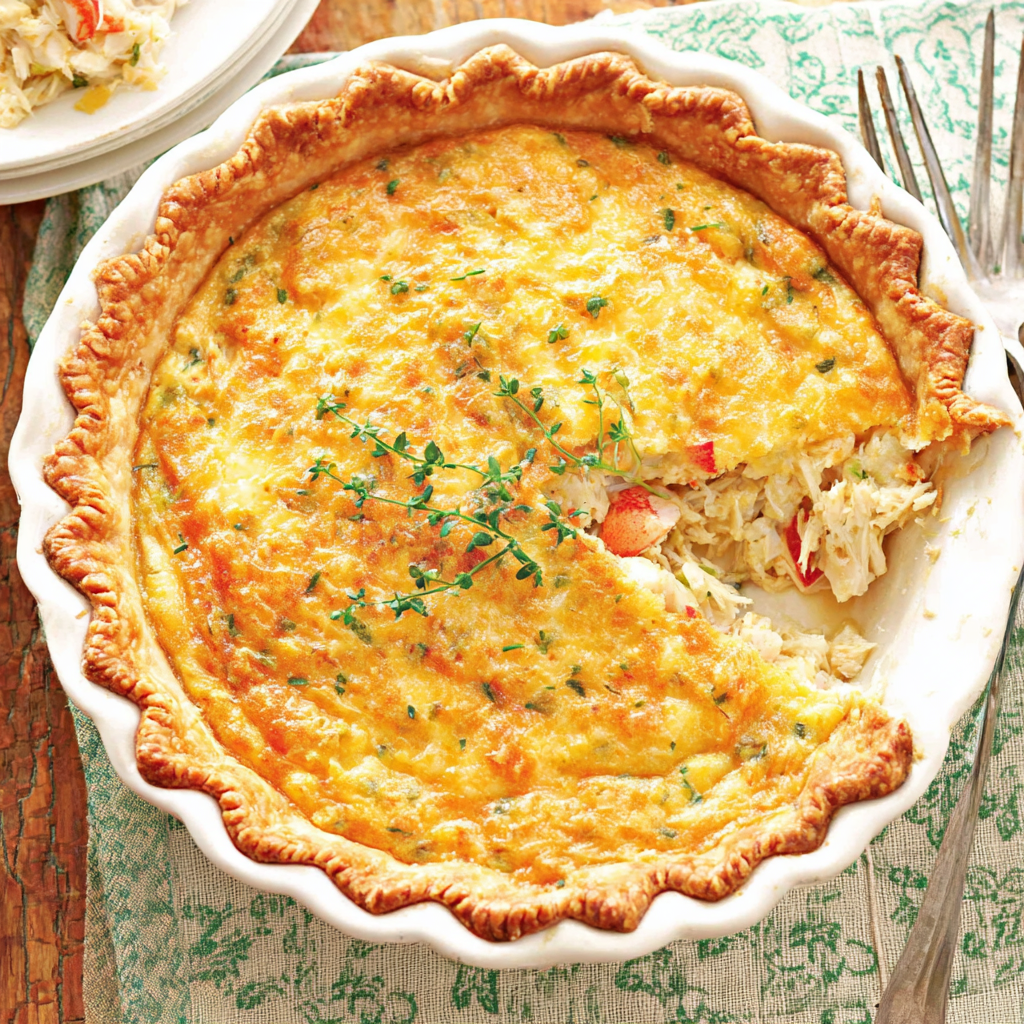 9" Southern Crab Pie