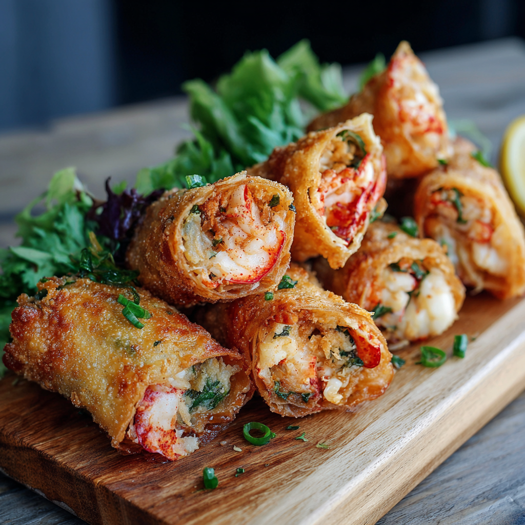 Lobster Spring Rolls - 5 pieces