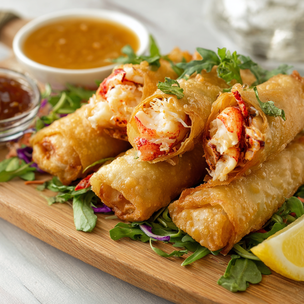 Lobster Spring Rolls - 5 pieces