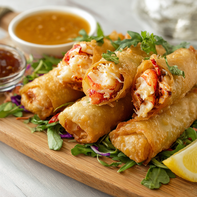 Lobster Spring Rolls - 5 pieces