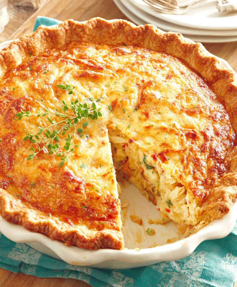 Southern Maryland-Style Crab Pie - 9"