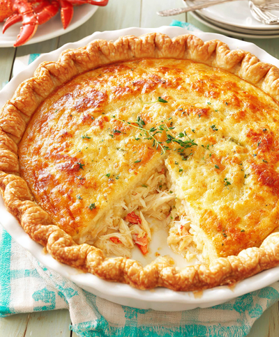 Southern Maryland-Style Crab Pie - 9"