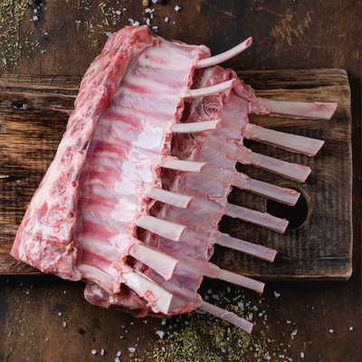 Colorado Lamb Rack – Frenched (Cap Off)